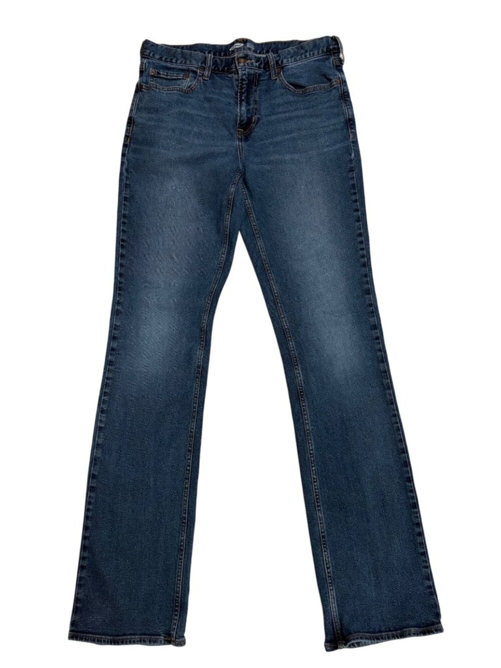 Old Navy Boot Cut Built-In Flex Jeans Men Size 34x37 Blue Jeans Denim